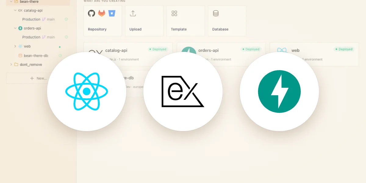 Microservices Part 1: Deploy a Frontend, Two APIs and a Database